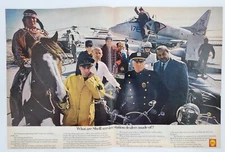 1969 Shell Gasoline Oil What Are Service Station Dealers Made Of 2 Page Print Ad