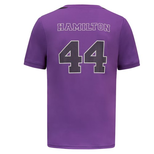Mercedes AMG Petronas F1 Team Official Merchandise Lewis Hamilton 44 Sports T-Sh - 第 3/8 張圖片