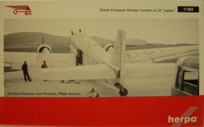 Herpa Wings 1:160 Junkers Ju-52 British Airways G-AHOG 019422