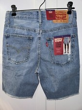 NEW Levi  s BOYS SHORTS size 10 Regular 511 SLIM JEAN Adjust Waist 25  Light Wash
