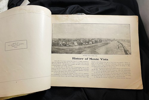 SAN LUIS VALLEY COLORADO SOUVENIR Monte Vista Alamosa Creede promo book 1906 - Picture 3 of 12