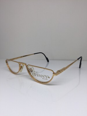 Vintage Life by Tiffany Lunettes T77 C4 Eyeglasses 23k Gold Plated