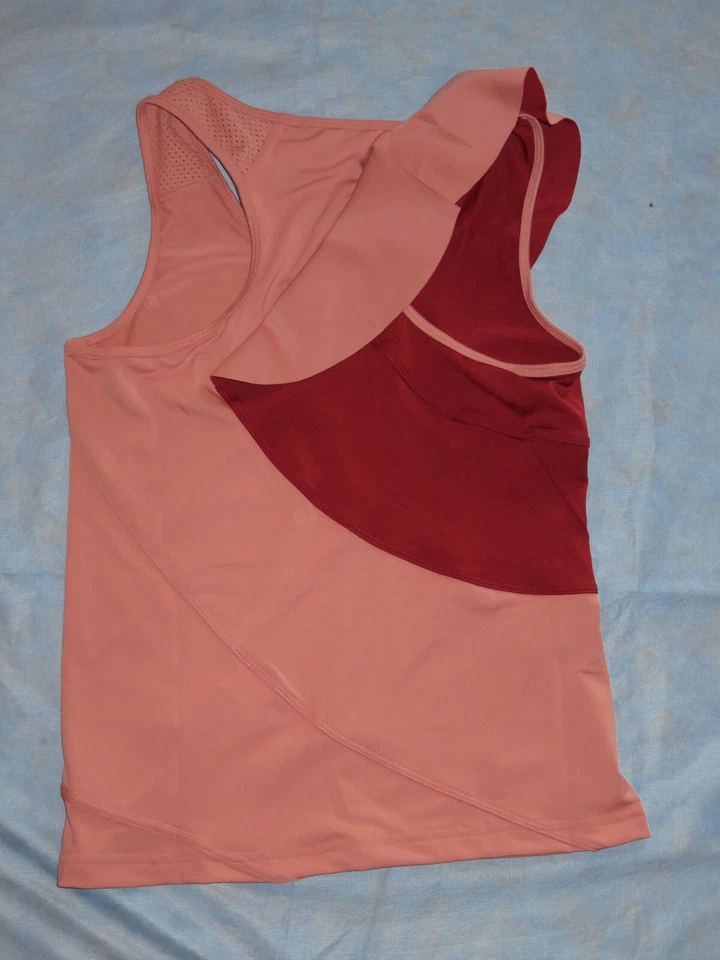 Camiseta sin mangas ADIDAS BY Stella McCartney Barricade roja Nueva York para niña talla grande NUEVA Foto 3 de 4