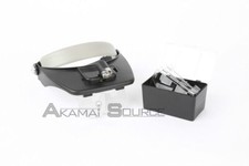NEW MAGNIFIER GLASSES MAGNIFYING LENS GLASS WITH LIGHT Hobby Jewelry Tools BIN