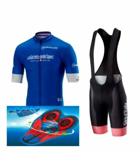 Abbigliamento blu unisex adulto per ciclismo taglia S