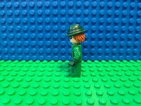 Lego Riddler Minifigure 70903 sh0334 DC Super Heroes Batman CMF Lot Rare Retired
