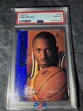 Graded 1996-97 Upper Deck SP Premier Prospects Kobe Bryant Rookie Card #134 PSA. rookie card picture