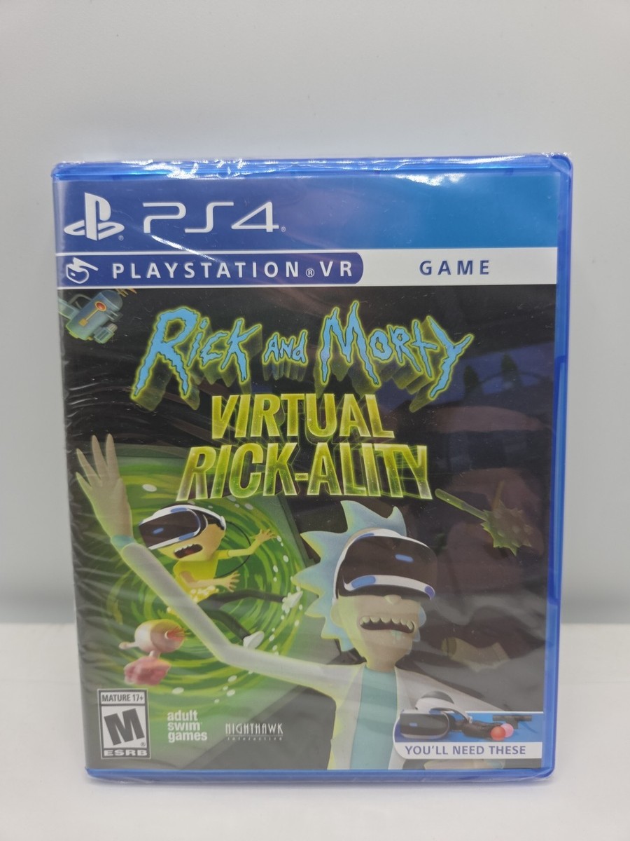 Rick and Morty Virtual Rick-Ality PlayStation Reality PS VR PS4