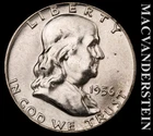 1956 Franklin Half Dollar - FBL - Choice Gem Brilliant Unc  Lustrous  #L4894