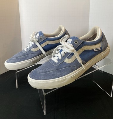Vans Gilbert Crockett Pro Blue and White Low Top Skate Shoes 721454 US Men 8.5