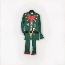 Matching Christmas Graphic Pajamas Set Elf Care Pajamas Large Tall Free Shipping