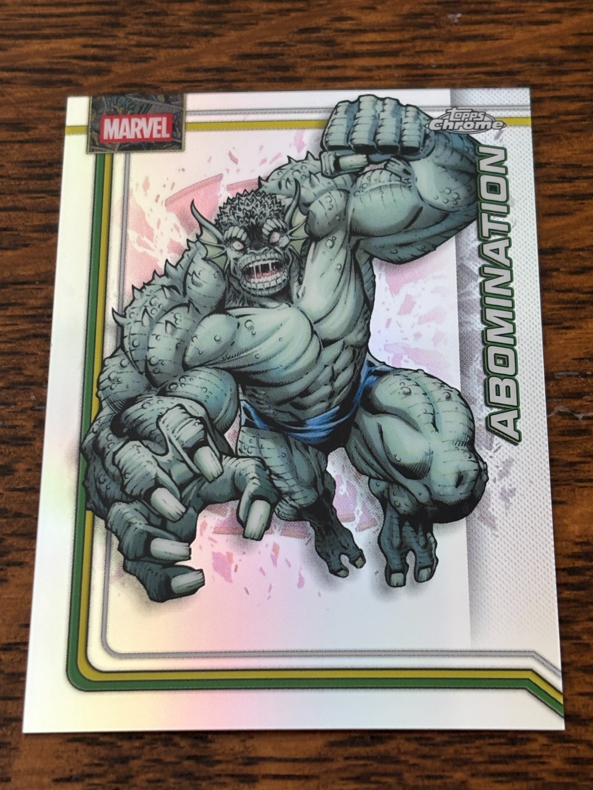 2026 TOPPS CHROME MARVEL ABOMINATION REFRACTOR