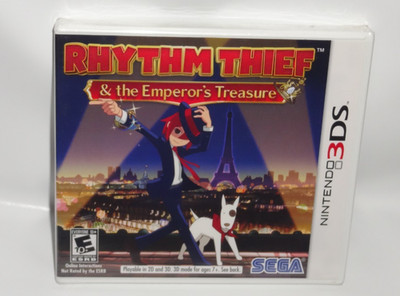 Rhythm Thief & the Emperor's Treasure Nintendo 3DS 2012 SEGA BRAND NEW NIP NIB