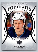 2018-19 Upper Deck UD Portraits #P60 Sami Niku (ref 185647)