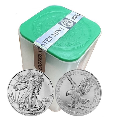 #ad PRESALE Roll of 20 2026 1 oz .999 Fine Silver American Eagle $1 Coin BU $1895.22