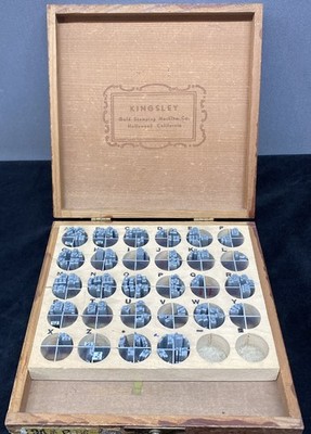 Kingsley 14 Pt Bernhard Gothic Caps Letters & Box For Hot Foil Imprinting