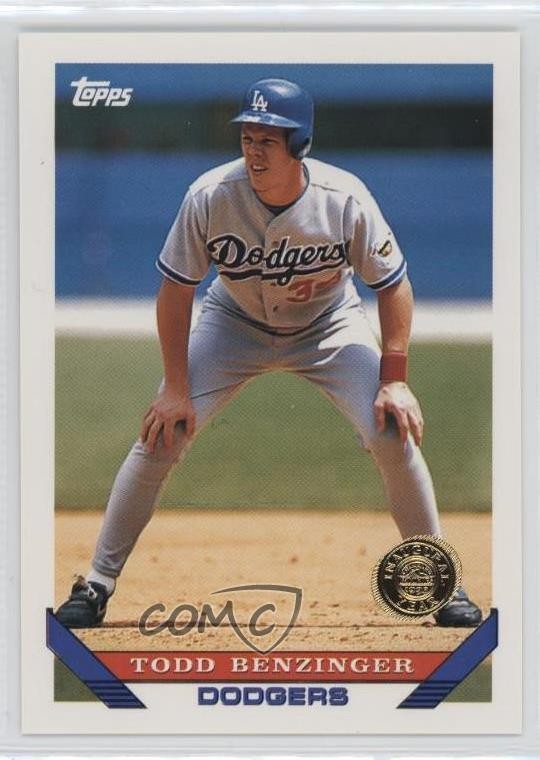 1993 Topps Inaugural Colorado Rockies Todd Benzinger #620 8d2