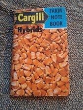Vintage 1960 1961 1962 Cargill Seed Corn Farm Memo Notebook Advertising Book
