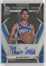 2018 Panini Spectra Rising Stars Signatures 8/75 Zhaire Smith Rookie Auto RC s6i