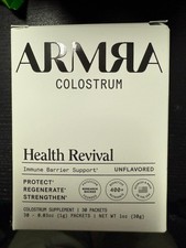 Armra Colostrum Unflavored 30 Packets Immune Revival Superfood EXP 2026 NEW