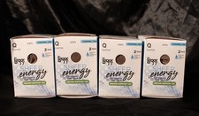 L'eggs Sheer Energy Control Top Sheer Toe Pantyhose Sz Q Suntan 8 pr made in USA
