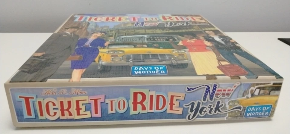Ticket to Ride New York Board Game Days of Wonder Complete 2 to 4 Players Used - Image 2 of 4