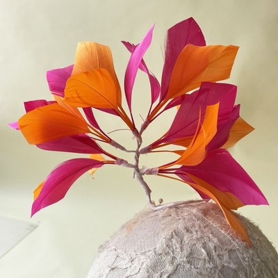 80 Farben Gänsefedern gedrehtes Reittier Millinery für Hut Fascinator Royal Ascot
