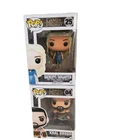 Funko Pop Vinyl Game of Thrones Khal Drogo #04 And Daenerys Targaryen #25 New