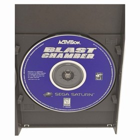 Blast Chamber (Sega Saturn, 1996) Authentic Complete w/ Manual + Reg Card Tested