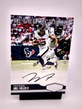 Will Fuller V AUTO ON CARD Upper Echelon 2016 Panini Plates & Patches NFL Texans