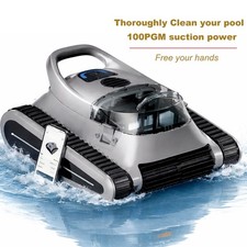 Cordless Robotic Pool Cleaner Wall Climbing Automatic Pool vacuum Swimming Pools