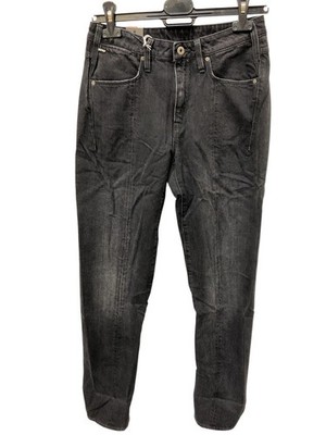 G-Star Damen Jeans, Lanc 3D High Straight, Schwarz aged rinsed, W27 L32