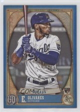 2021 Topps Gypsy Queen Blue 60/150 Edward Olivares #4 0q3