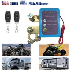 Remote Battery Disconnect Switch 12V 240A Battery Kill Switch for Auto RV ATV EV