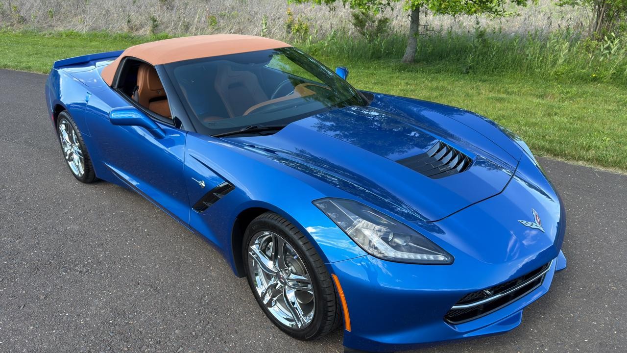 2016 Laguna Blue Tintcoat Chevrolet Corvette   | C7 Corvette Photo 7