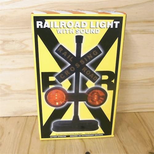 Hayes 15887 Railroad Train / Track Crossing Sign With Flashing