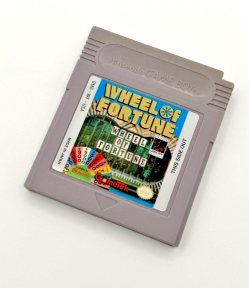 Wheel of Fortune Starring Vanna White Nintendo Game Boy Authentic Cartridge