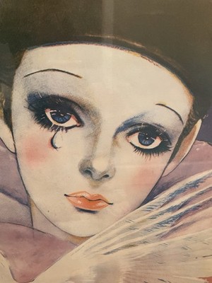 Pierrot with Bird