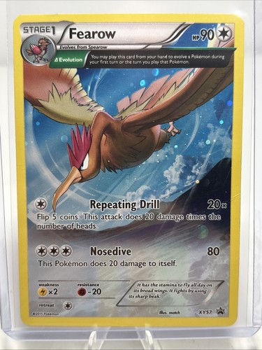 Pokemon Tcg - Fearow - XY Promo - Cosmos Holo - XY57