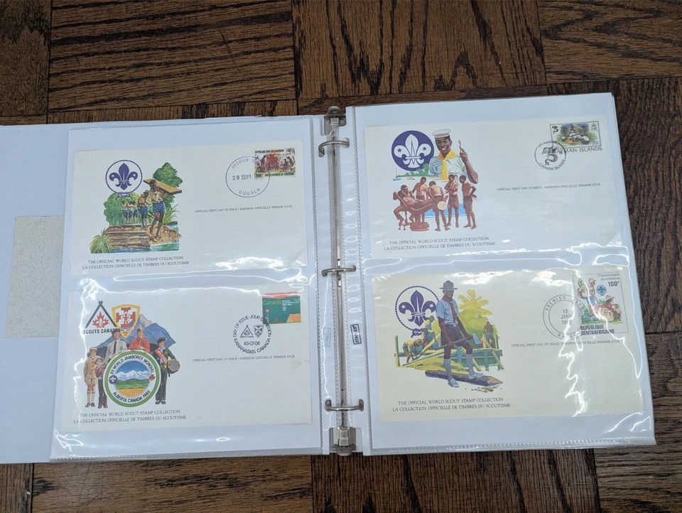 (Lot of 106 Stamps & FDC) International Order of Boy Scouts Collection Lot 3 - Image 4 of 4