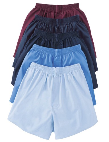Fruit Of The Loom Essentials – Boxer Uomo Confezione Da 5, Morbidi E Traspiranti, Vestibilità Regolare, Colori Multipli, Taglia Media
