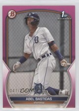 2023 Bowman Prospects Fuchsia 41/299 Abel Bastidas #BP-113 10hq