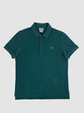Lacoste Men's Green Classic Pique Short Sleeve Polo Shirt Size 4