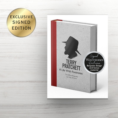 *SIGNED Book* | Terry Pratchett: A Life With Footnotes by Rob Wilkins | NEW 1st
