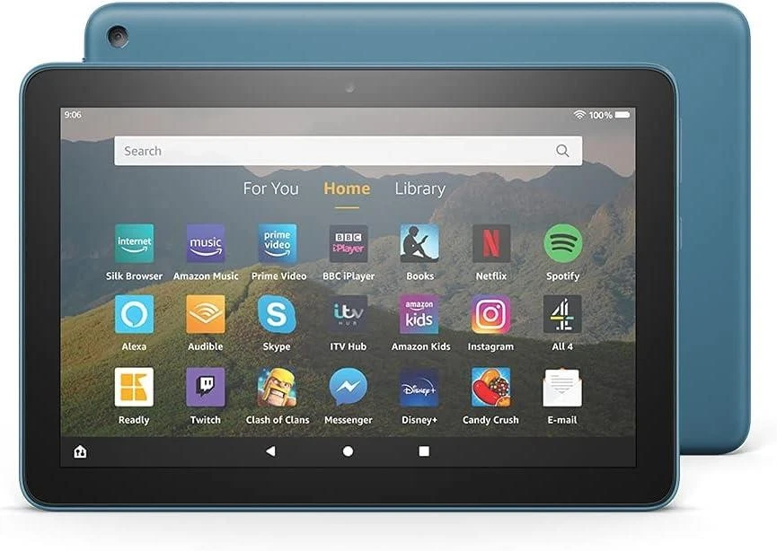 Amazon Fire HD 8 Kids tablet 10th Gen | 8" HD display, 32 GB, 30% faster - Blue
