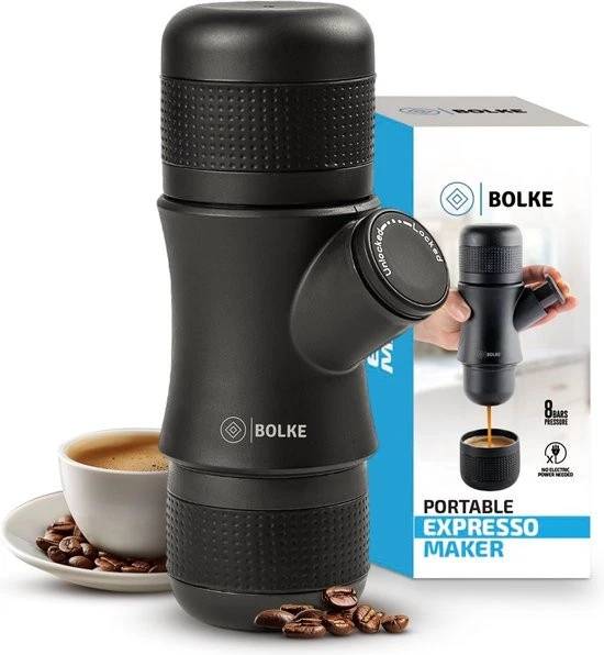 Bolke portable coffee maker camping / trip / vacation
