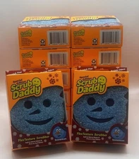 12 Scrub Daddy Special Edition - Christmas- Winter - Winter Shape Snowman NEW