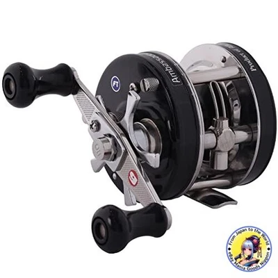 Moulinet de basse droite noir Abu Garcia Ambassadeur 4600CA Factory Tuned - Photo 1/4