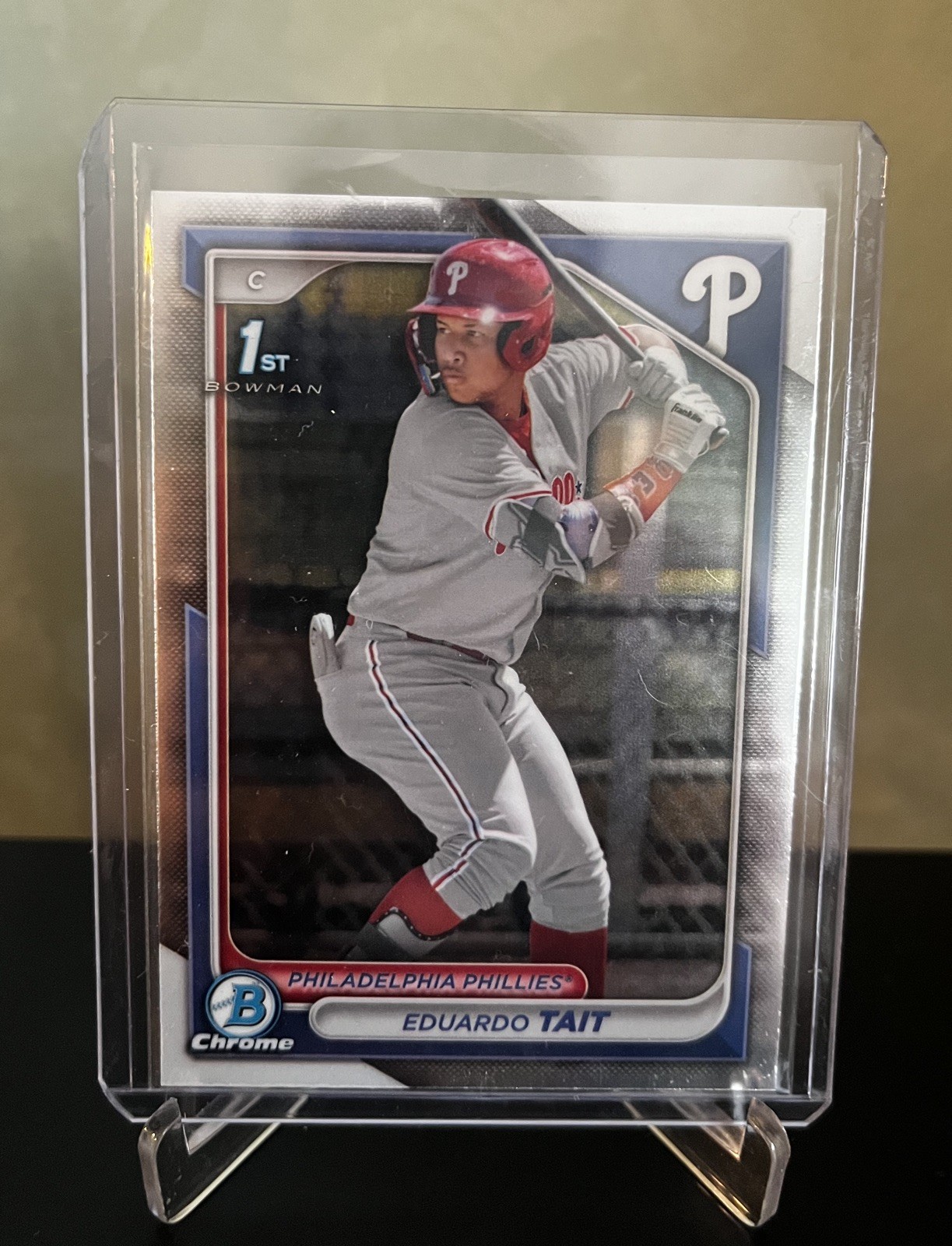 Eduardo Tait 2024 Bowman Chrome Prospects #BCP-164 1st Bowman - Phillies