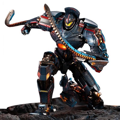 Hiplay Gong Pacific Rim Gipsy Danger Actionfigur bemalt Fertigprodukt